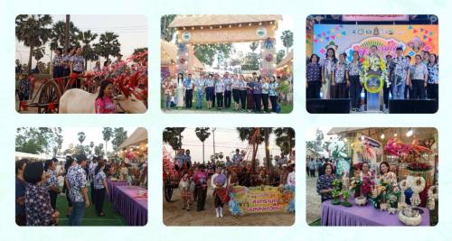 พช.บ้านลาด : ร่วมพิธีเปิดงานเทศกาลประเพณีสงกรานต์ "มรดกถ้ำรงค์ ตอน สงกรานต์บนหลังเกวียน"